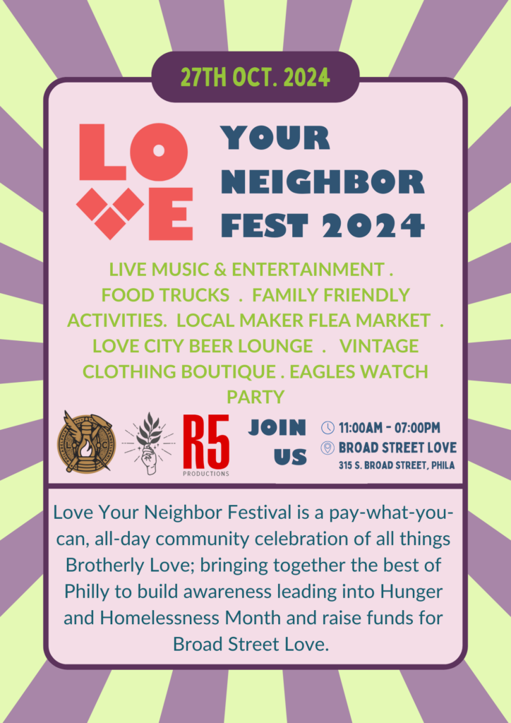 Love Your Neighbor Fest promo image