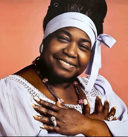 portrait of Marion Williams warmly smiling