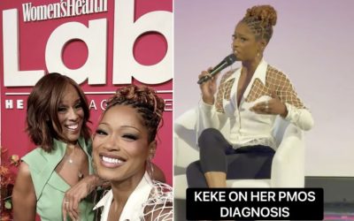 Keke Palmer speaking on stage