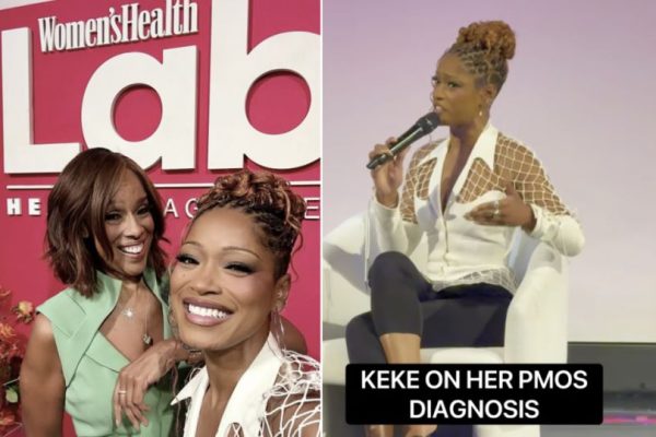 Keke Palmer speaking on stage