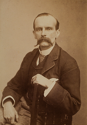 Sepia photograph of Lord Frederick Lugard seated