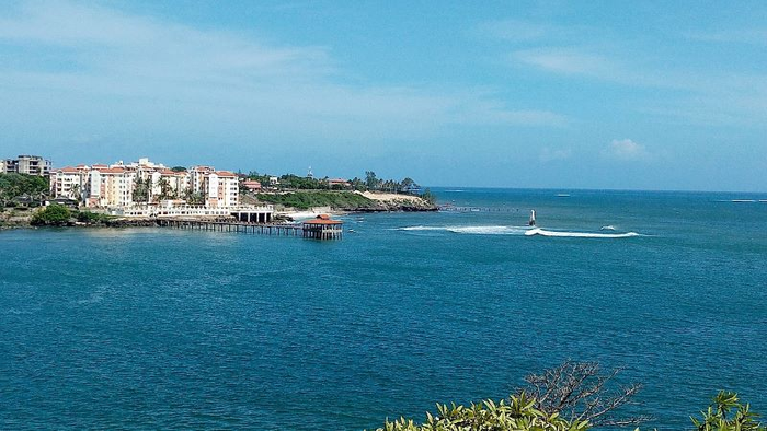 Mombasa fort and ocean view