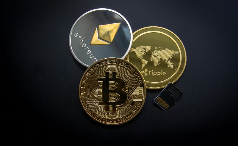 bitcoin ethereum, and ripple coins