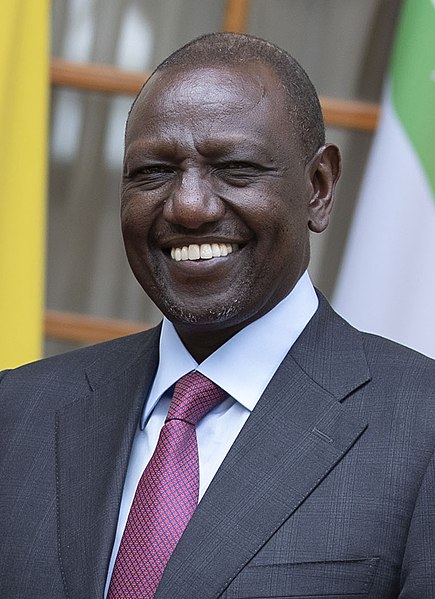 President William Ruto at public event