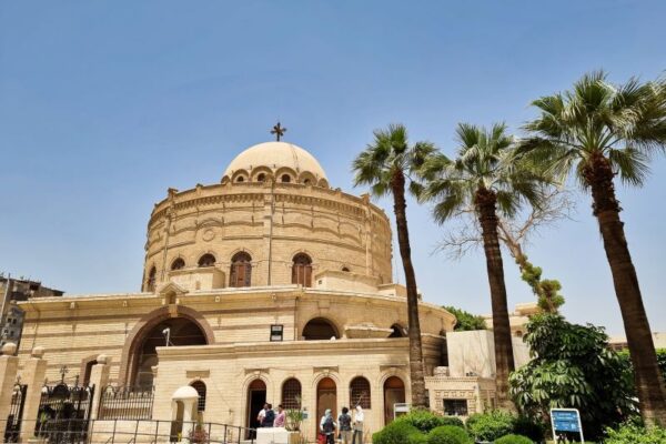 The Church of St.George in Egypt, with a dome structure