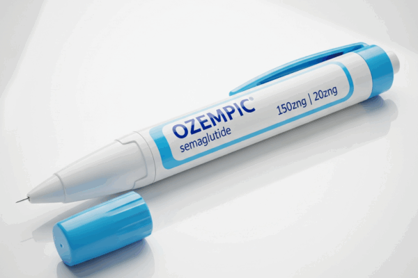 image of Ozempic injection, which looks like a pen