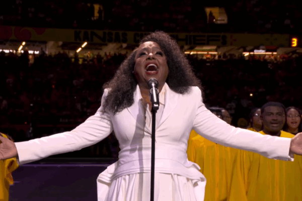 Ledisi singing the Black National Anthem