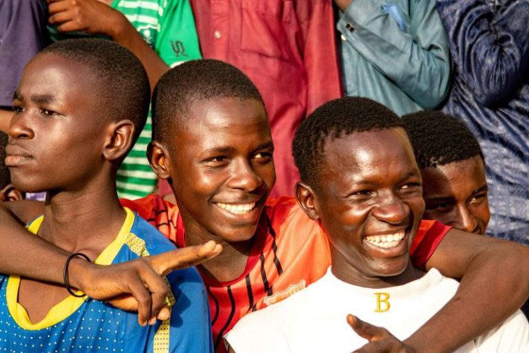 photograph of African youth