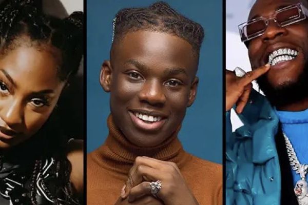 Tems, Rema, and Burna Boy