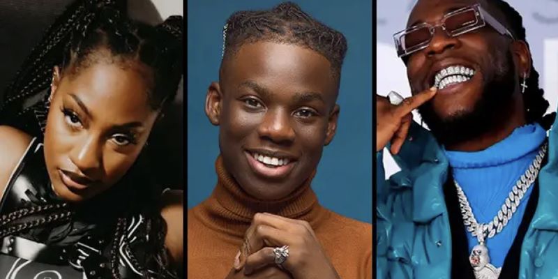 Tems, Rema, and Burna Boy