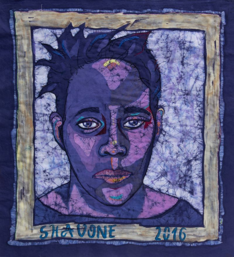 a portait of a woman