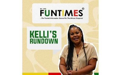 photo of Kelli Blake, with the headline "Kelli's Rundown", and the FunTimes Magazine logo and branding