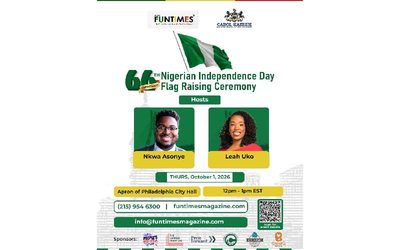 nigeria flag raising