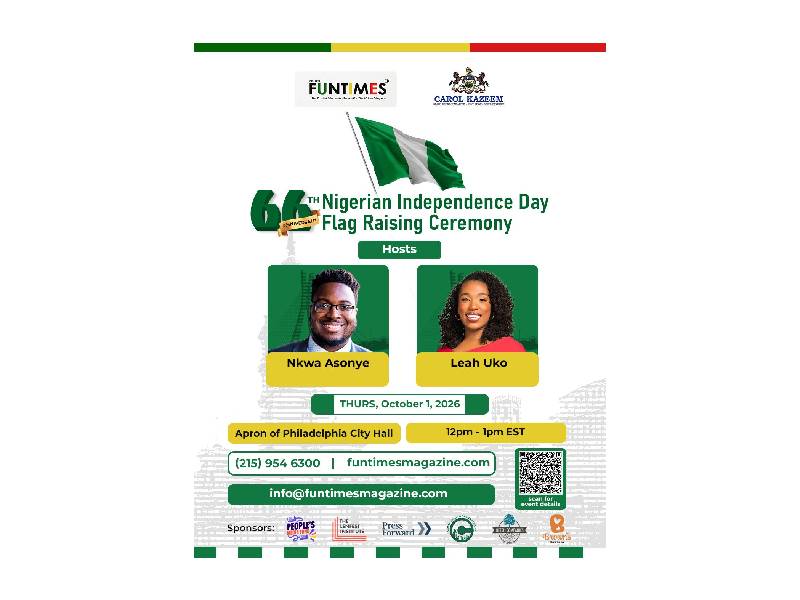 nigeria flag raising